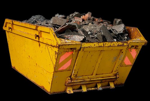 Residential rubbish being sorted for recycling in Plaistow