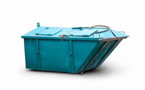 Residents using a skip permit for waste management in Plaistow