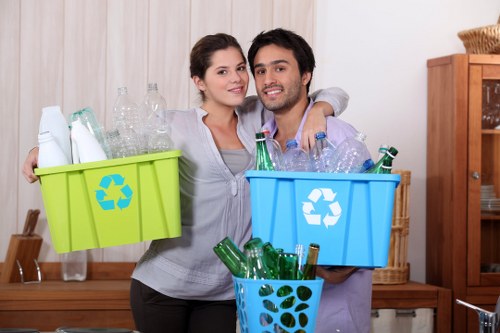 Eco-friendly waste disposal with a commercial skip
