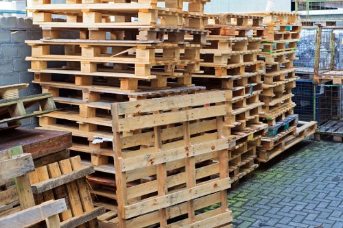 Crew receiving on-site safety briefing and training