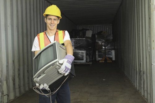 Sorting demolition waste for recycling