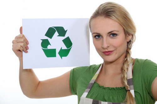 Happy employees in a clutter-free office